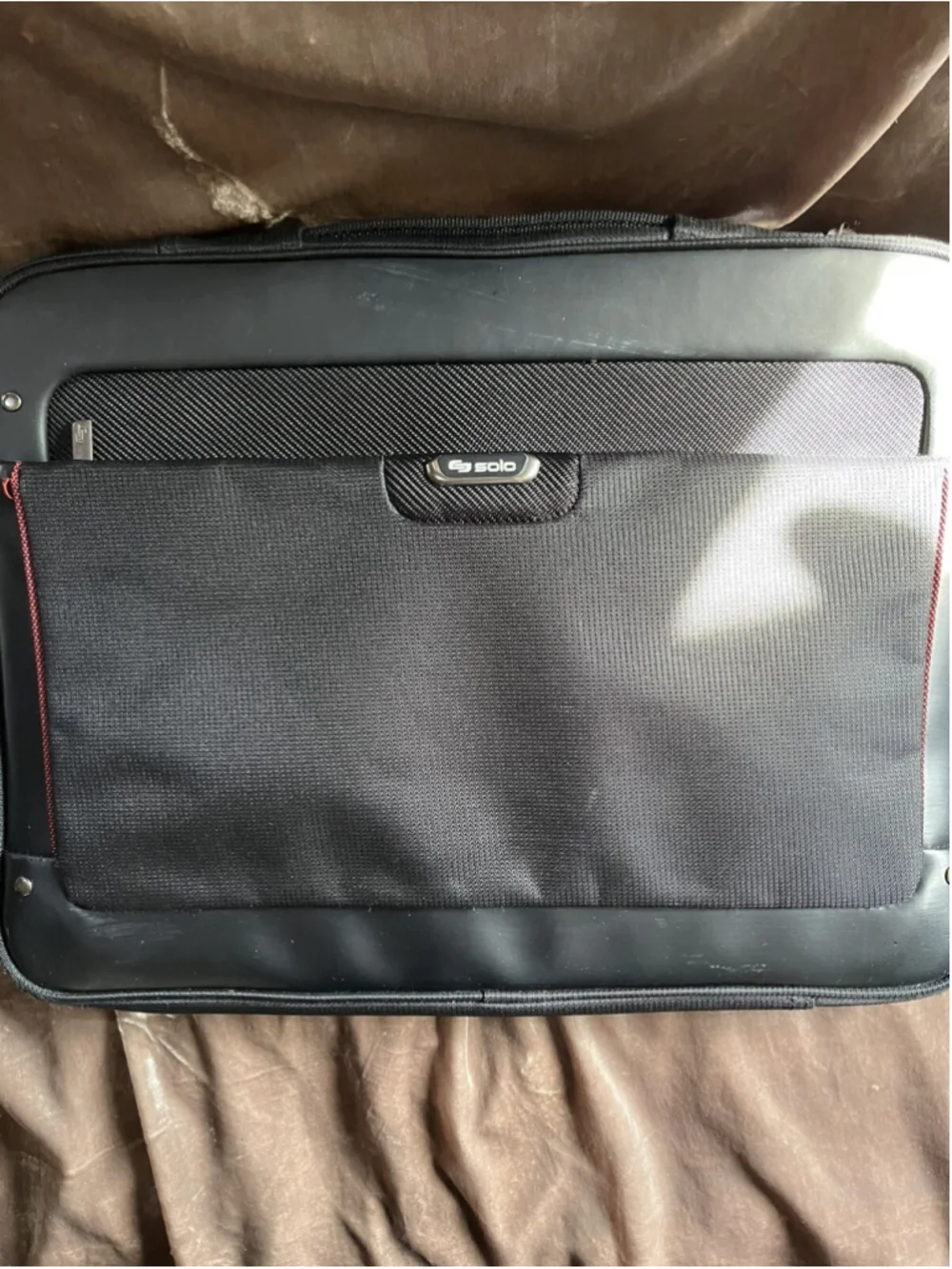 Solo Red Padded Laptop Computer Case BRAND NEW SEE PHOTOS , NICE